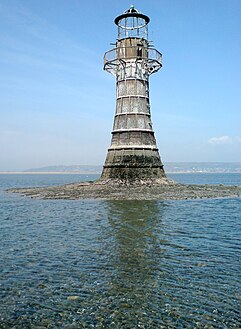 Whiteford Lighthouse, Gower, south Wales