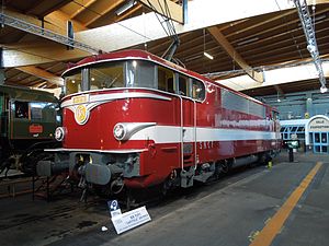 BB 9291 en livrée capitole à la Cité du train.