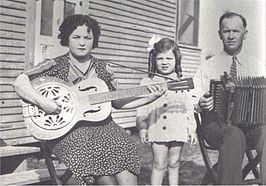 Cléoma Breaux met Lulu Belle en Joe Falcon