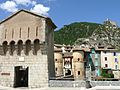 Avant-porte et porte royale à Entrevaux