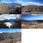 Montage of Fuji Five Lakes