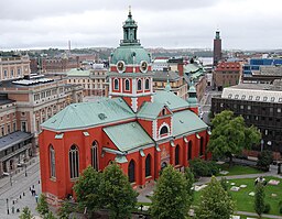 Sankt Jacobs kyrka i juli 2007