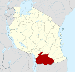 Location in Tanzania