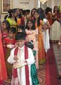 Image 30Expatriate Sri Lankan Tamil children in traditional clothes in Toronto, Ontario, Canada (from Tamil diaspora)