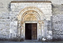 Saint-Just de Valcabrère, le portail