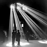 Waiting room of the Union Station, Chicago, Illinois, January 1943. Jack Delano, public domain