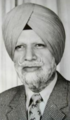 Q1584960 Harcharan Singh Brar op 31 augustus 1995 geboren op 21 januari 1922 overleden op 6 september 2009