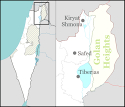 Yiftah is located in Northeast Israel