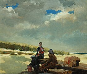 Winslow Homer, Pilvien varjoja, 1890.