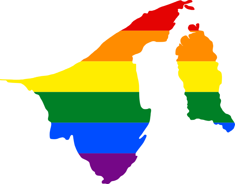 File:LGBT flag map of Brunei.svg