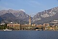 View of Lecco from Lake Como