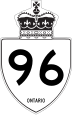 Highway 96 marker