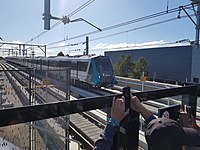 A Sydney metró északnyugati vonalának megemelt szakasza