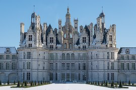 The Château de Chambord in February 2018