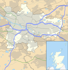 Garthamlock is located in Glasgow council area