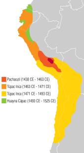 Une carte représentant une partie de l'Amérique du Sud.