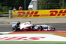 Photo de Kamui Kobayashi à Monza en 2011