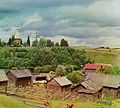 General view of the Church of the Transfiguration. Pidma. 1909