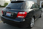 Saab 9-2X, achteraanzicht