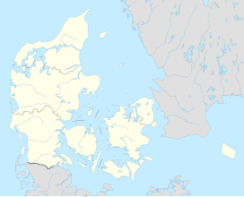 Map showing the location of Tusindårsskoven