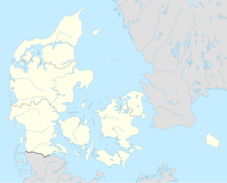 Locations of the 2015–16 Håndboldligaen