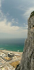 The Rock seen from the Great Siege Tunnels