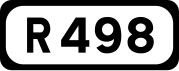 R498 road shield}}