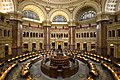 Arches in Main Reading Room, Thomas Jefferson Building, Library of Congress, Washington, D.C., U.S.A. (2009)