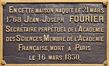 Jean Baptiste Joseph Fourier