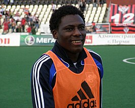 Okoronkwo in 2009 als speler van Saturn Moskou