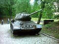 Frontansicht eines T-34/85