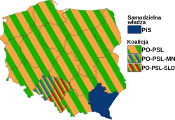 Koalicje w sejmikach[14]