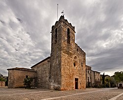 Church of saints Iscle and Victoria, in Bàscara