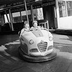 Radiobil på Gröna Lund i Stockholm, 1960.