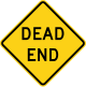 U.S. Dead End sign.