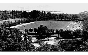 Stadion im Jahr seines Abrisses