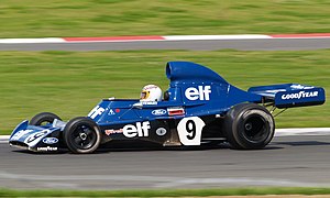 Tyrrell 006, campeón de pilotos de la temporada 1973.