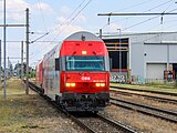 Steuerwagen 8633 100 am Grazer Ostbahnhof.