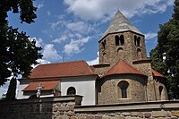 Romanische Kirche in Řeznovice