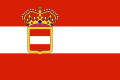 Pabellón naval (1894-1915, de facto hasta 1918; en alemán: Kriegsflagge)