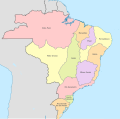 Kapitanat Minas Gerais, um 1750