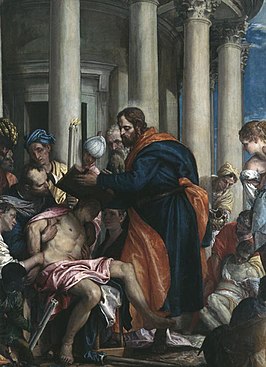 Barnabas geneest de zieken, Paolo Veronese, Museum van Schone Kunsten, Rouen