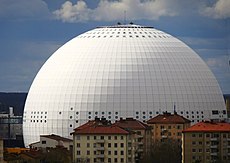 Der Ericsson Globe in Stockholm