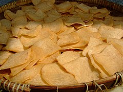 Many kinds of crackers can be used as condiments. Prawn crackers are the most commons