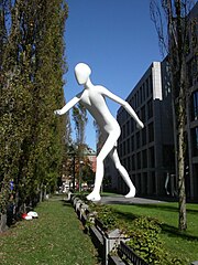 Walking Man in Schwabing