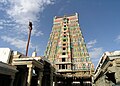 Image 31The large gopuram is a hallmark of Dravidian architecture (from Tamils)