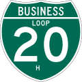 File:Business Interstate 20-H (TX).svg