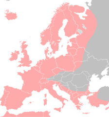 Mapa występowania