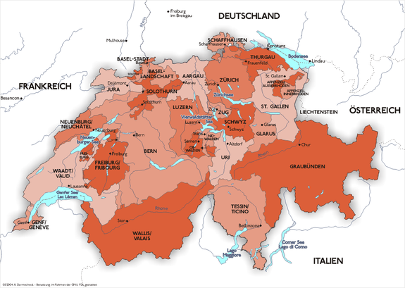 Schweizer Verwaltungsgliederung