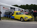 Citroën DS-Eiltransporter; vierachsiger Autotransporter (zweite Modellversion)